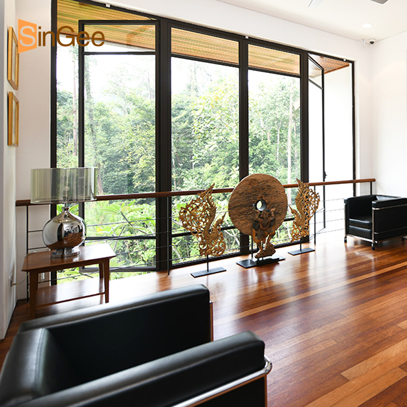 Wholesale Double Tempered Glass Glass Casement Windows For Villa